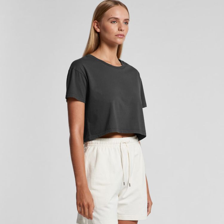 Picture of Wo's Faded Crop Tee