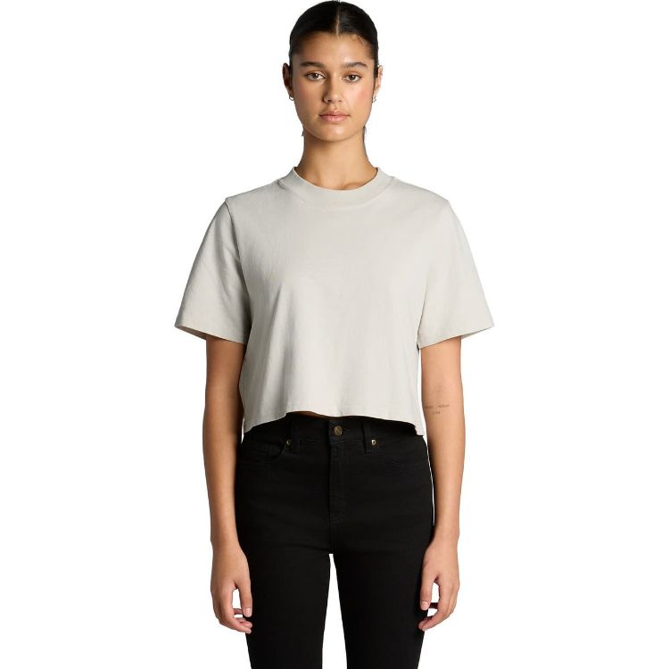 Picture of Wo's Heavy Faded Crop Tee