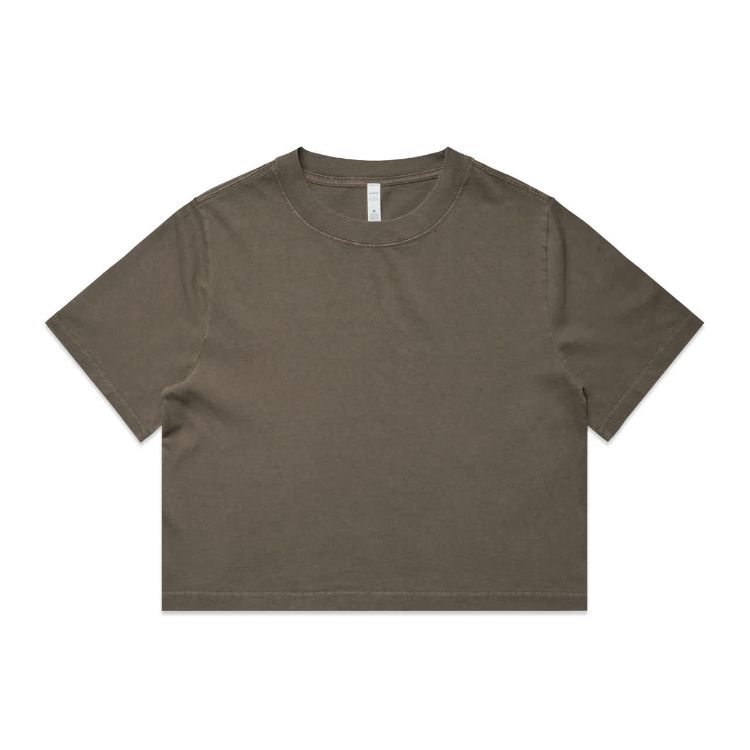 Picture of Wo's Heavy Faded Crop Tee