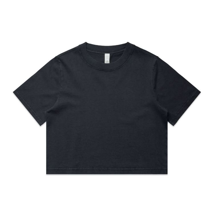 Picture of Wo's Heavy Faded Crop Tee