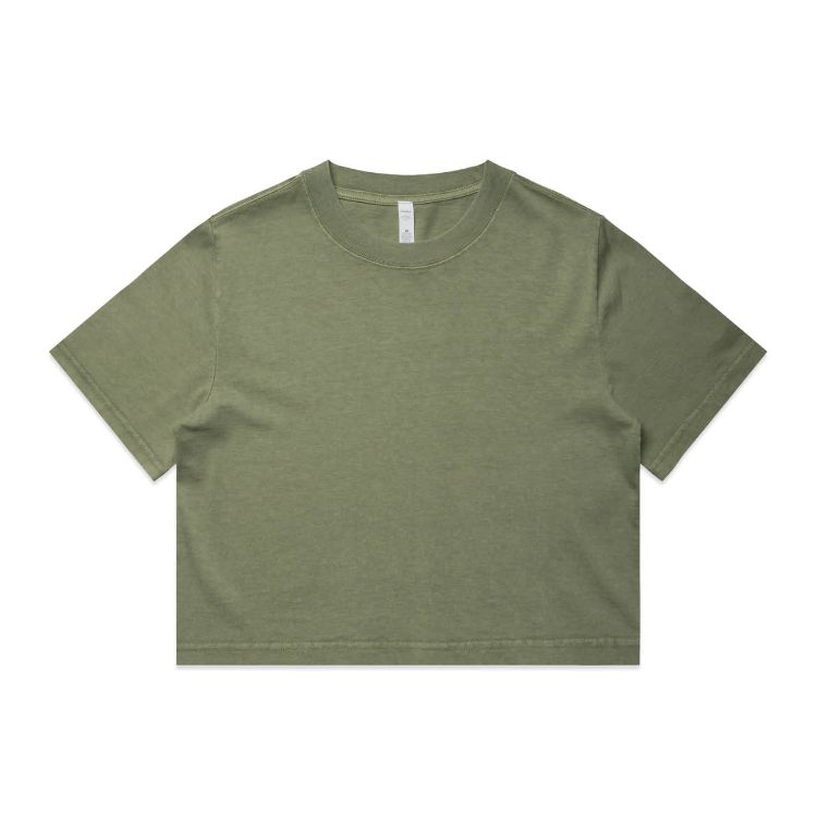 Picture of Wo's Heavy Faded Crop Tee