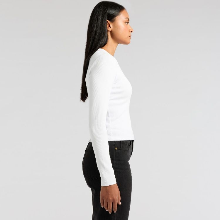 Picture of Wo's Organic Rib L/S Tee