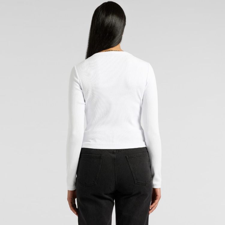 Picture of Wo's Organic Rib L/S Tee