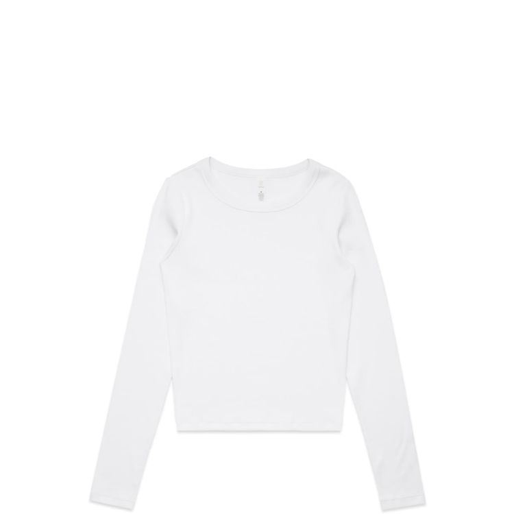 Picture of Wo's Organic Rib L/S Tee