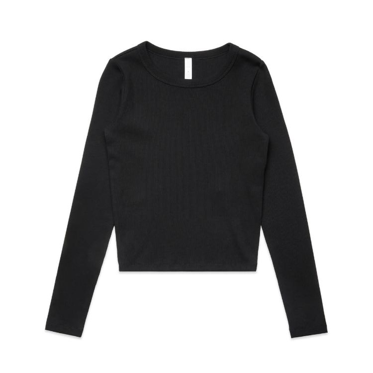 Picture of Wo's Organic Rib L/S Tee