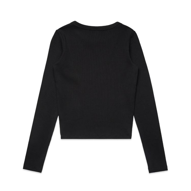 Picture of Wo's Organic Rib L/S Tee
