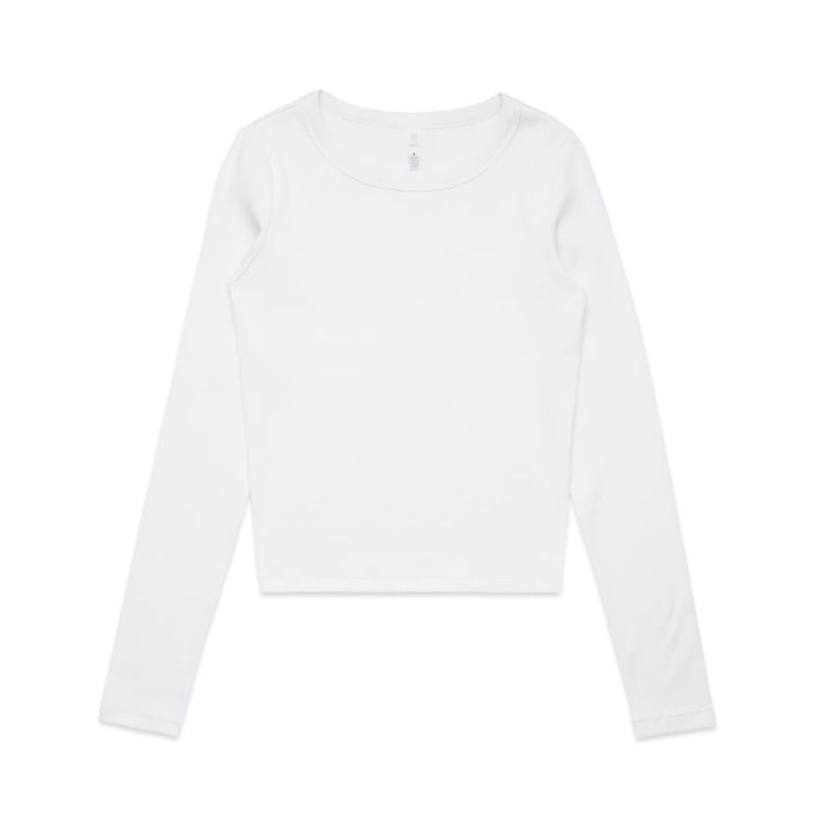 Picture of Wo's Organic Rib L/S Tee