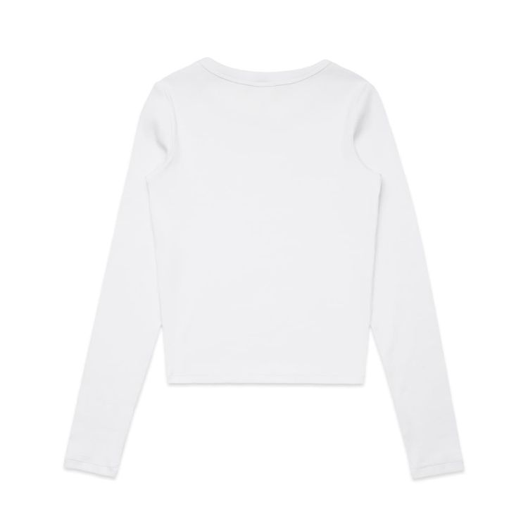 Picture of Wo's Organic Rib L/S Tee