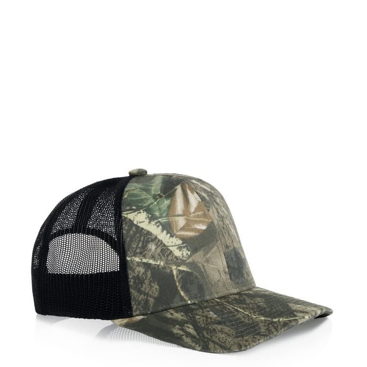 Picture of Mesh Contrast Camo Cap