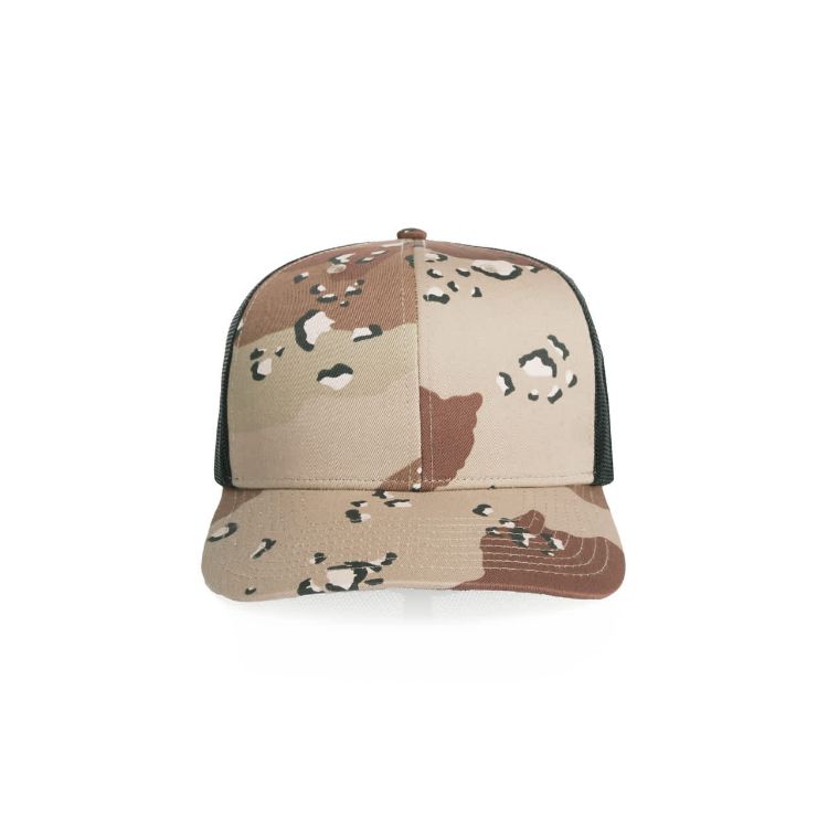 Picture of Mesh Contrast Camo Cap