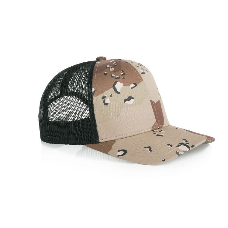 Picture of Mesh Contrast Camo Cap