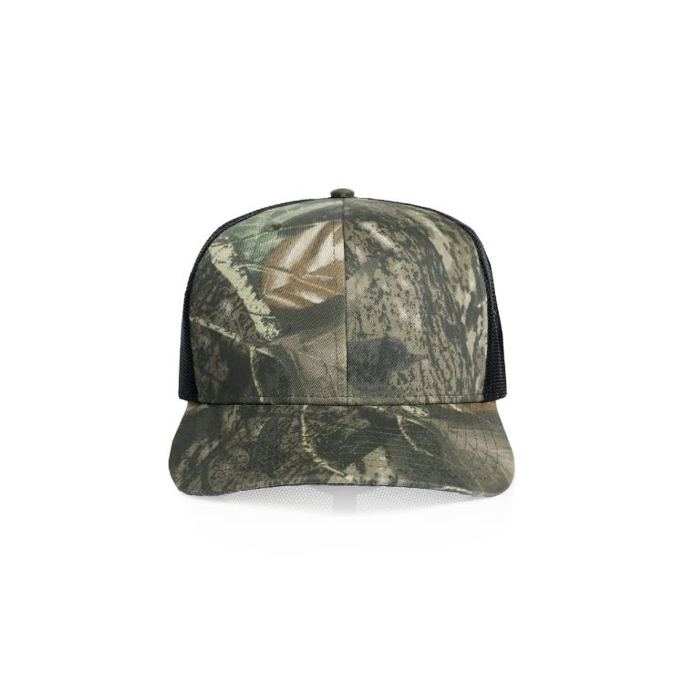 Picture of Mesh Contrast Camo Cap