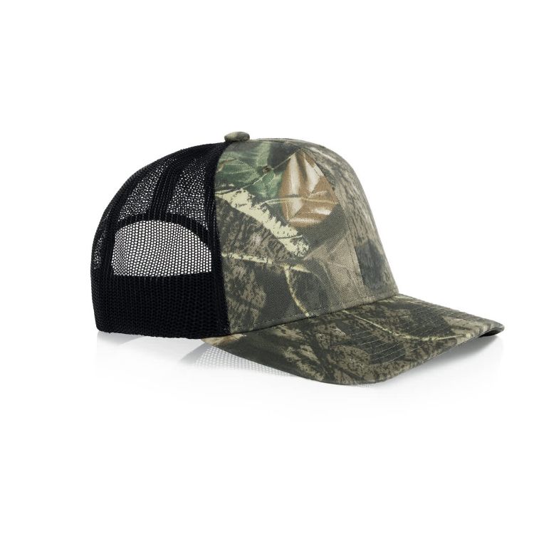 Picture of Mesh Contrast Camo Cap