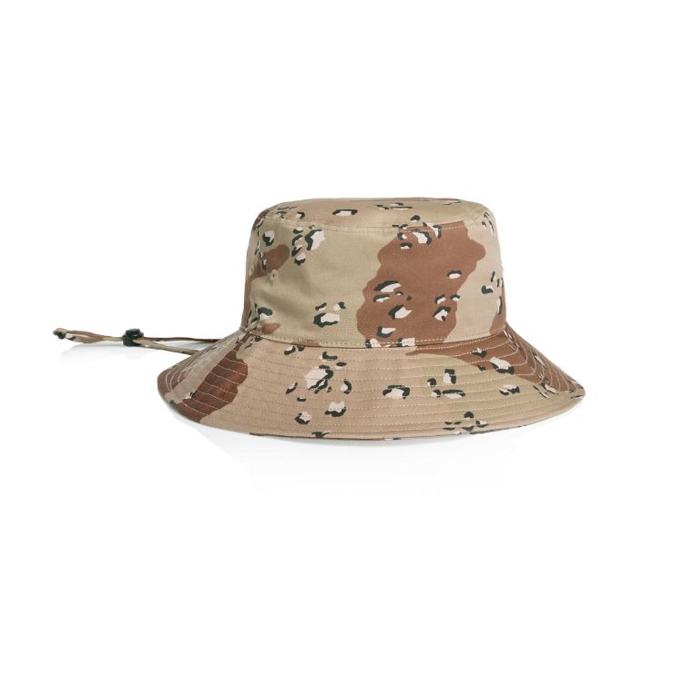 Picture of Wide Brim Camo Bucket Hat