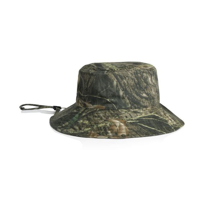 Picture of Wide Brim Camo Bucket Hat