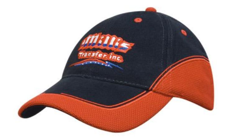 Picture of Brushed Heavy Cotton with Mesh Peak and Crown Inserts