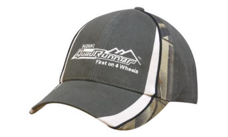 Picture of Brushed Heavy Cotton with Camouflage Peak and Crown Inserts