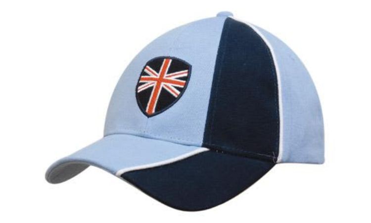 Picture of Brushed Heavy Cotton with Peak and Crown Indent and Contrasting Piping