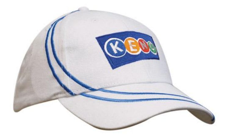 Picture of Brushed Heavy Cotton with Line Embroidery
