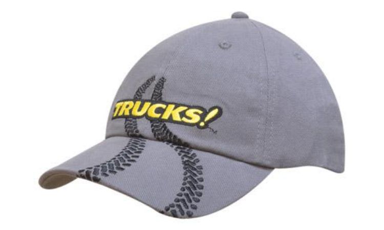 Picture of Brushed Heavy Cotton with Tyre Track Embroidery