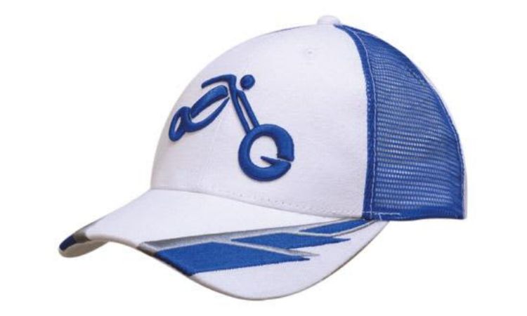Picture of Brushed Heavy Cotton & Mesh with Embroidery to Peak