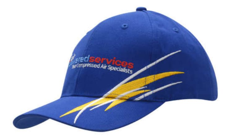 Picture of Brushed Heavy Cotton with Strike Embroidery on Crown & Peak