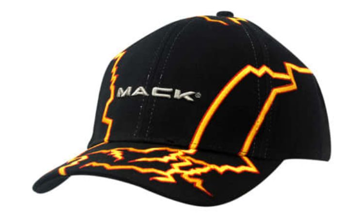 Picture of Brushed Heavy Cotton with Lightning Embroidery on Crown & Peak