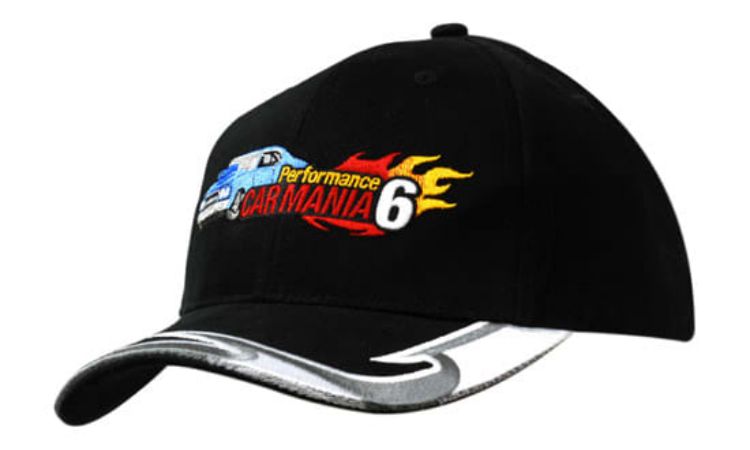 Picture of Brushed Heavy Cotton with Embroidery Design on Peak