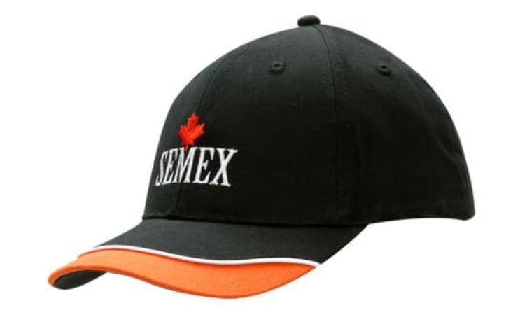 Picture of Brushed Heavy Cotton with Trim & Piping on Peak