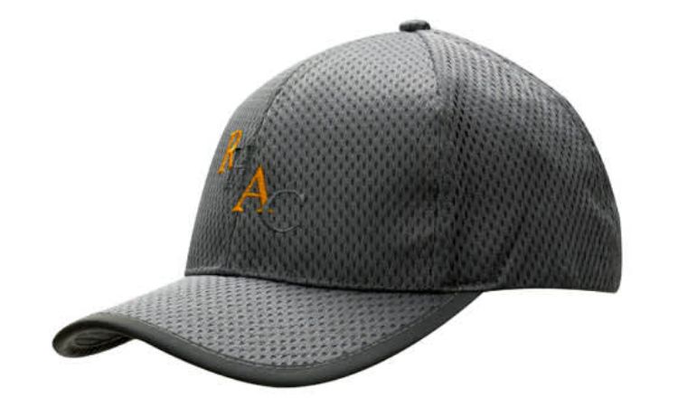 Picture of Waffle Mesh Cap with Peak Trim