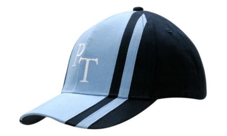 Picture of Brushed Heavy Cotton with Fabric Inserts and Stripes on Crown & Peak