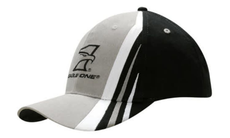 Picture of Brushed Heavy Cotton with Fabric Inserts and Embroidery on Crown & Peak