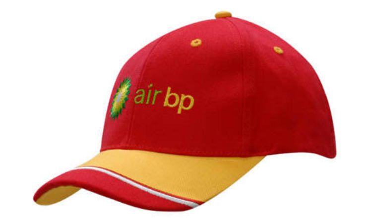 Picture of Brushed Heavy Cotton with Fabric Insert & Embroidery on Peak