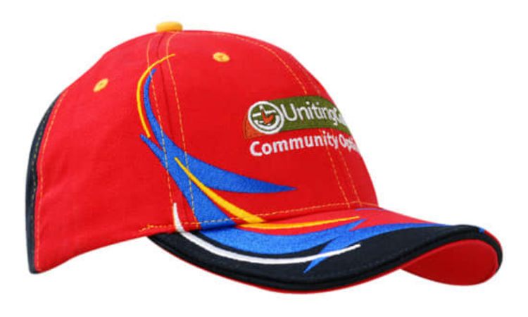 Picture of Brushed Heavy Cotton with Embroidered Trim on Crown & Peak