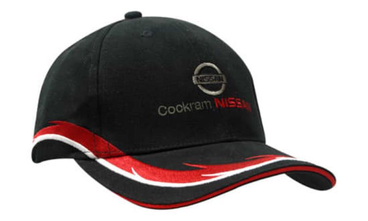 Picture of Brushed Heavy Cotton Crown & Peak Embroidery