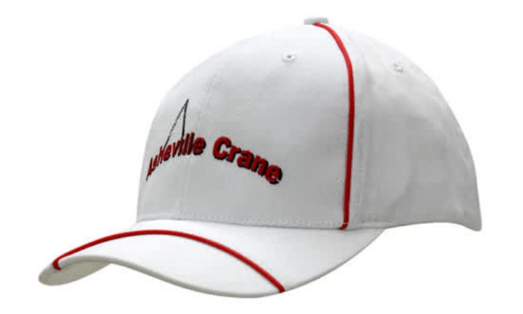Picture of Brushed Heavy Cotton with Piping on Crown & Peak