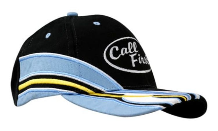 Picture of Brushed Heavy Cotton with Inserts/Embroidery on Crown & Peak