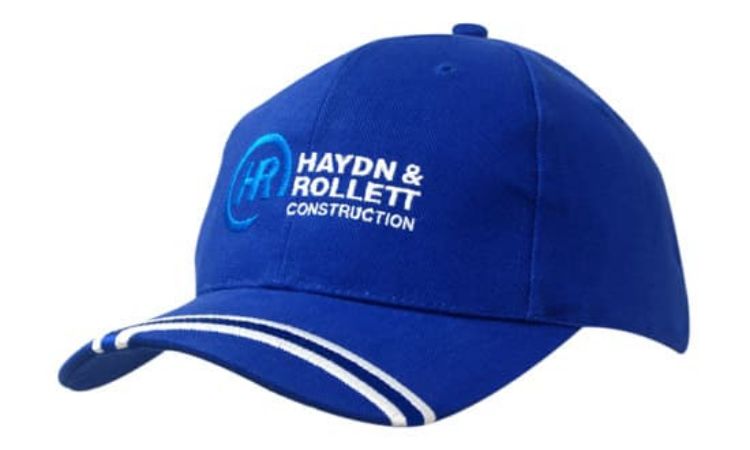 Picture of Brushed Heavy Cotton with Embroidered Arc on Peak