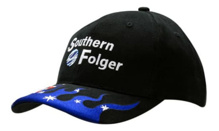 Picture of Brushed Heavy Cotton with Australia Embroidery on Peak