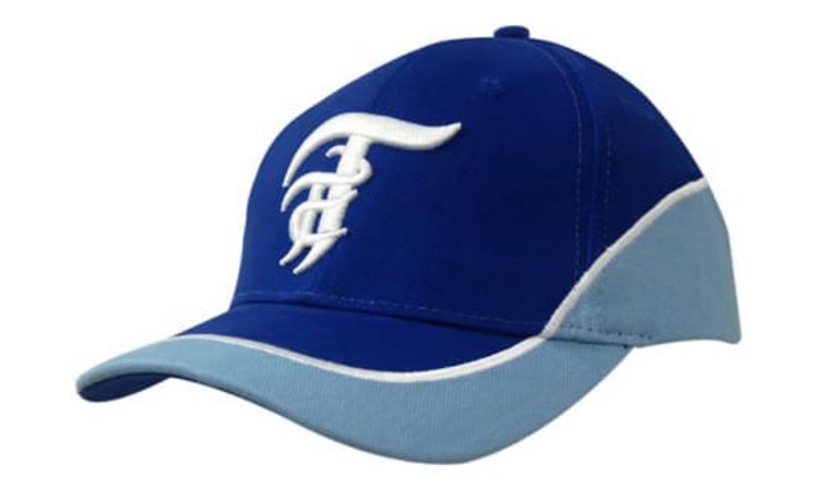 Picture of Brushed Heavy Cotton with Crown/Peak Inserts & Embroidered Line