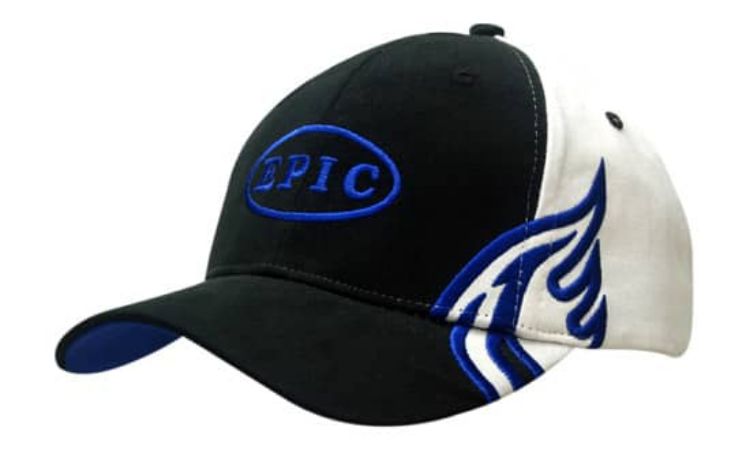 Picture of Brushed Heavy Cotton with Wing Embroidery on Crown & Peak