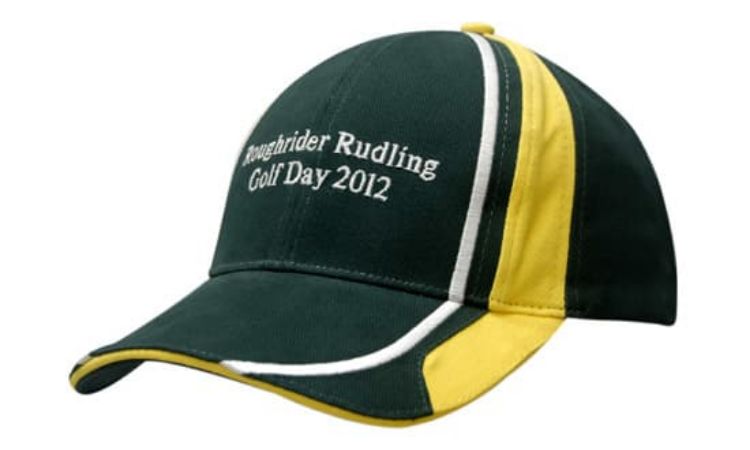 Picture of Brushed Heavy Cotton with Sandwich, Fabric Inserts/Embroidery on Crown & Peak