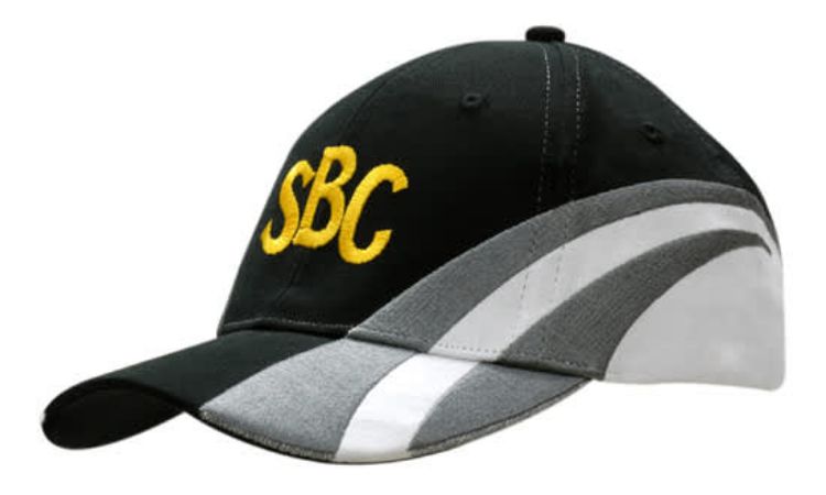 Picture of Brushed Heavy Cotton with Fabric Inserts & Embroidery on Crown & Peak