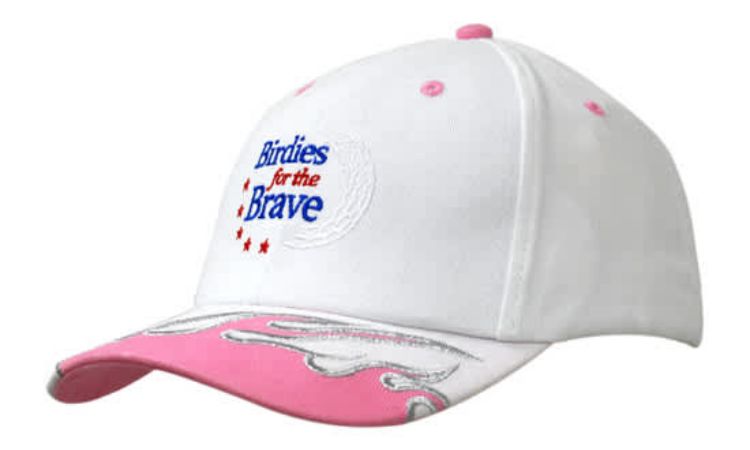 Picture of Brushed Heavy Cotton with Flame Embroidery on Crown & Peak