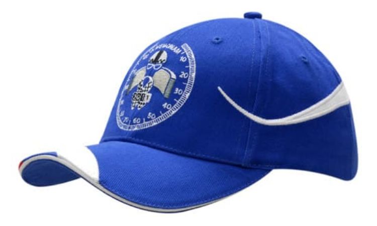 Picture of Brushed Heavy Cotton with Fabric Inserts & Embroidery on Crown & Peak