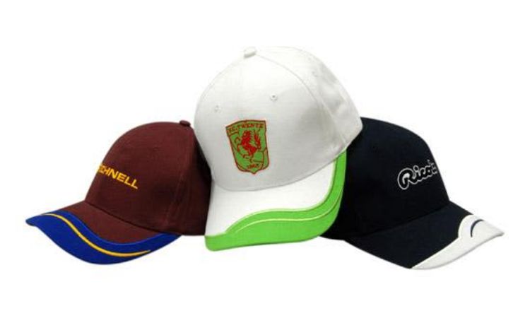 Picture of Brushed Heavy Cotton with Peak Insert/Embroidered Lines