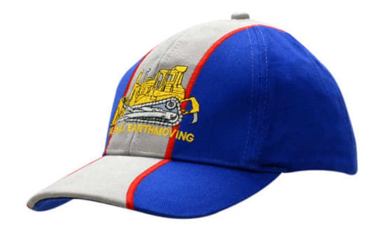 Picture of Brushed Heavy Cotton with Fabric Insert/Embroidery on Crown & Peak