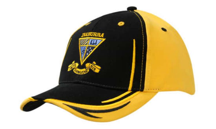 Picture of Brushed Heavy Cotton with Crown/Peak Embroidery & Fabric Inserts on Peak