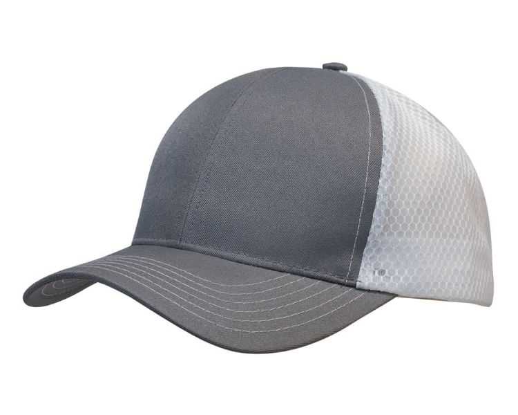 Picture of Breathable poly twill with honeycomb mesh
