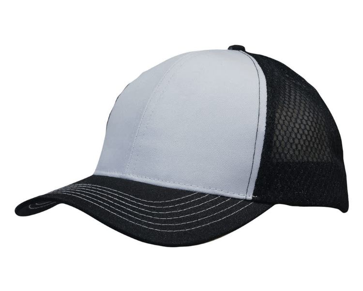 Picture of Breathable poly twill with honeycomb mesh
